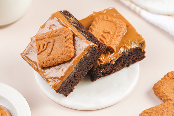 Biscoff-Brownies