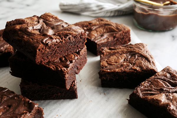 Nutella-Brownies